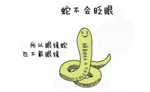 蛇不會(huì )眨眼